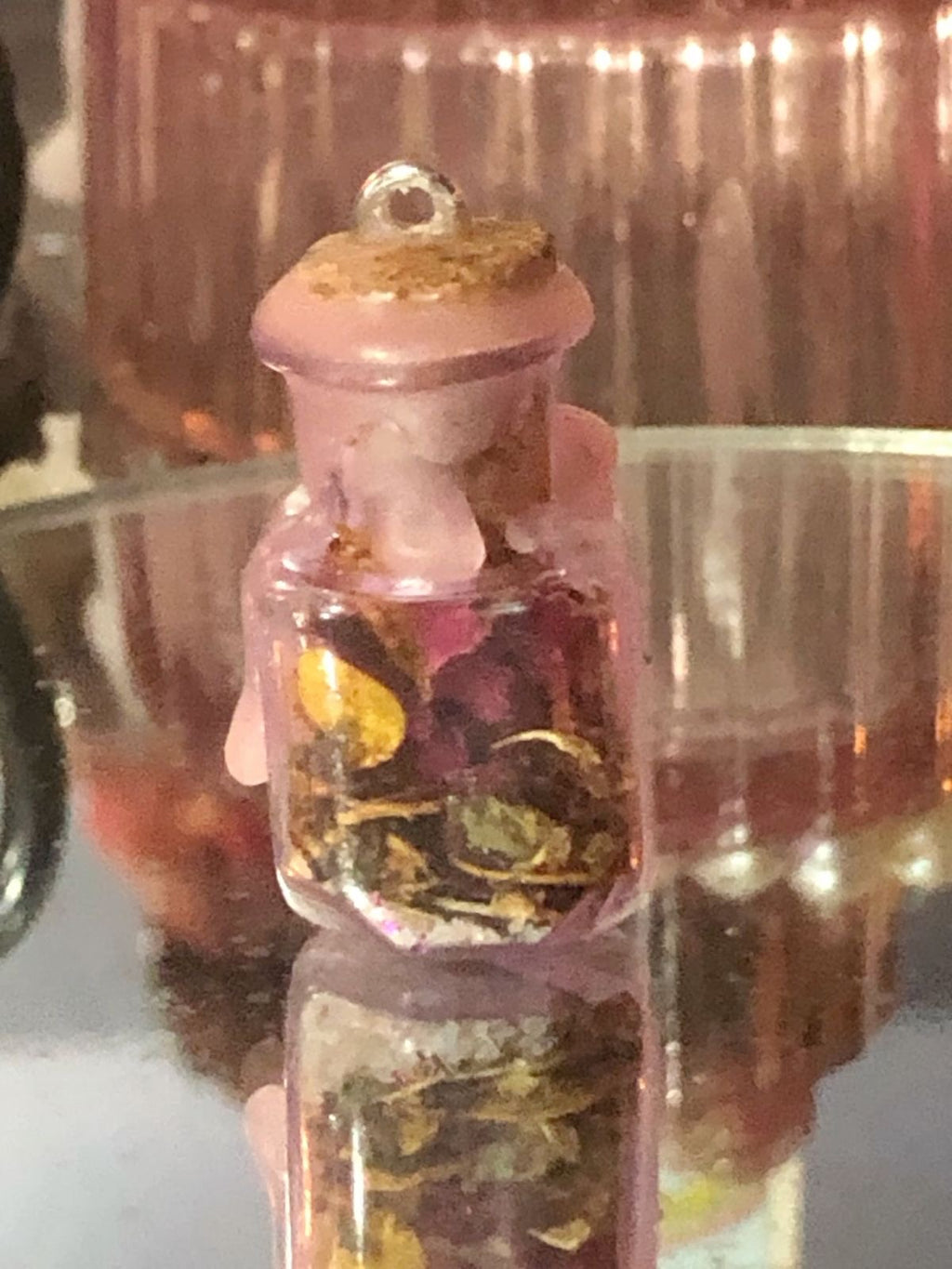 Self Love Spell Jar Necklace